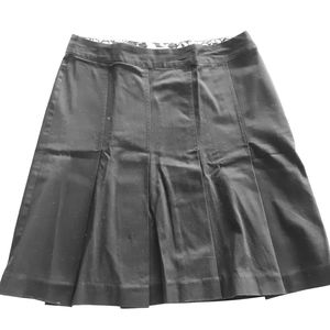 Pleated Lined Skirt